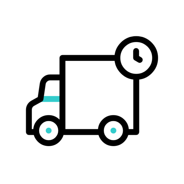 timely delivery icon